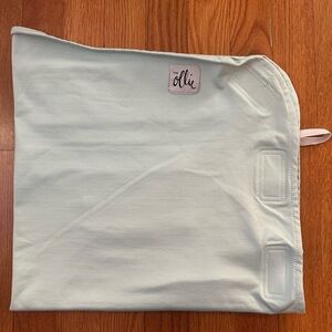 The Ollie Light Blue Baby Swaddle Wrap